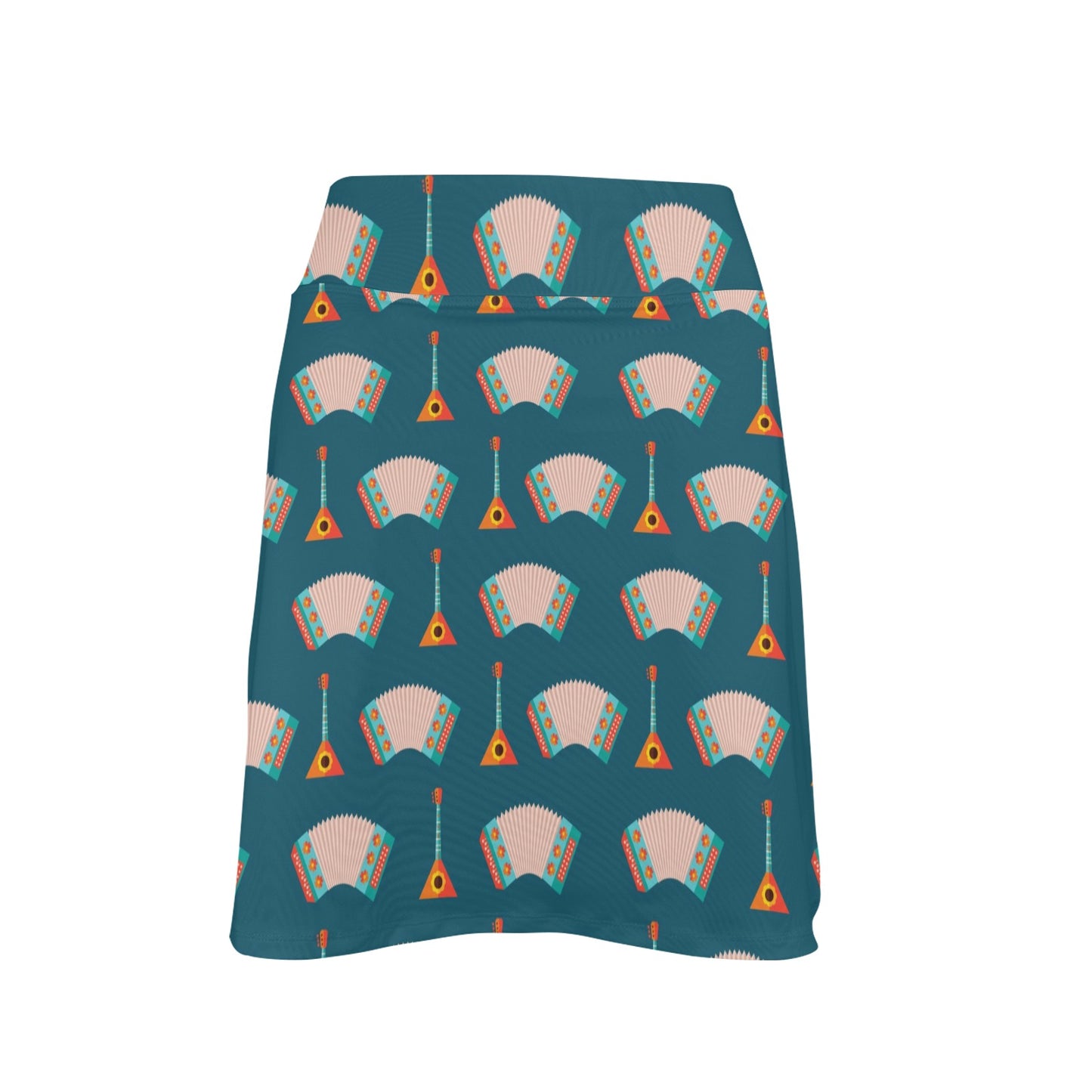 Accordion Print Design LKS402 17" Golf & Pickleball Skort with Pockets