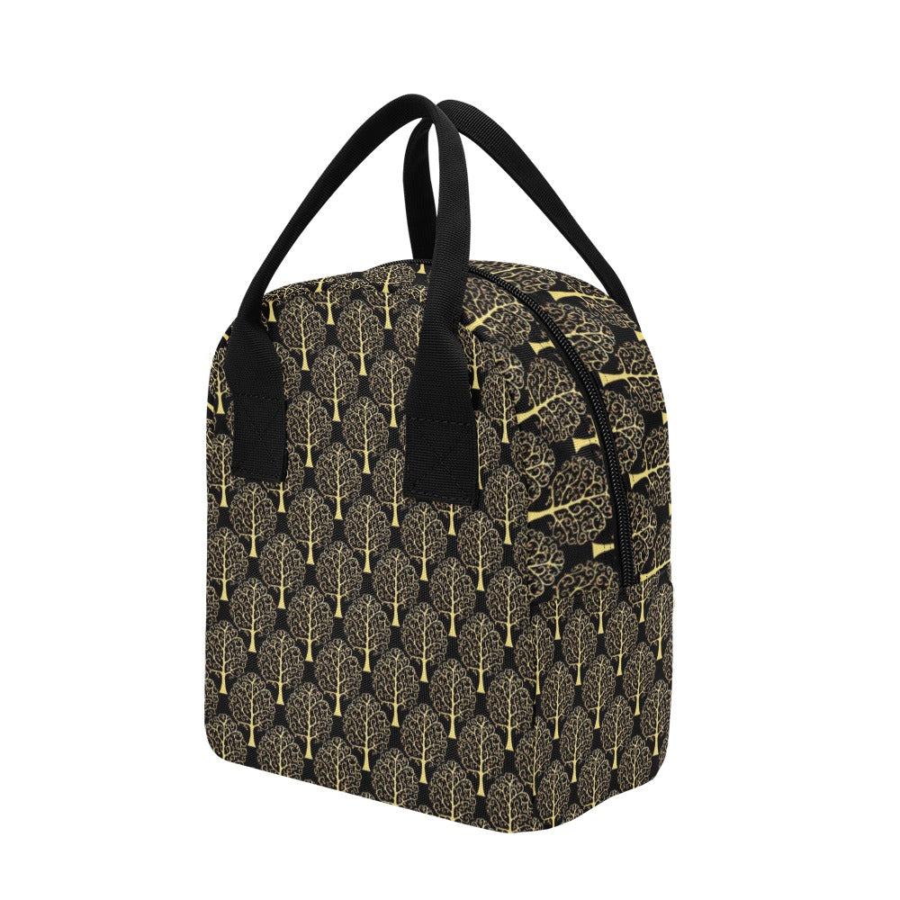 Tree Of Life Print Design LKS302 Insulated Lunch Bag