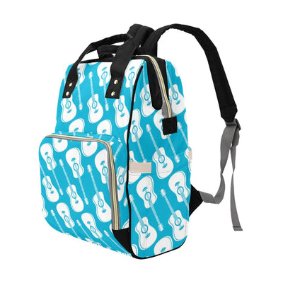 Acoustic Guitar Print Design LKS404 Diaper Bag Backpack