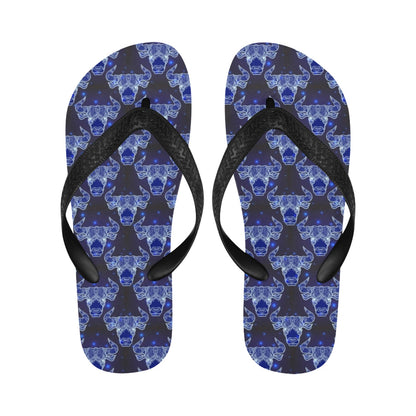 Taurus Print Design LKS302 Flip Flops