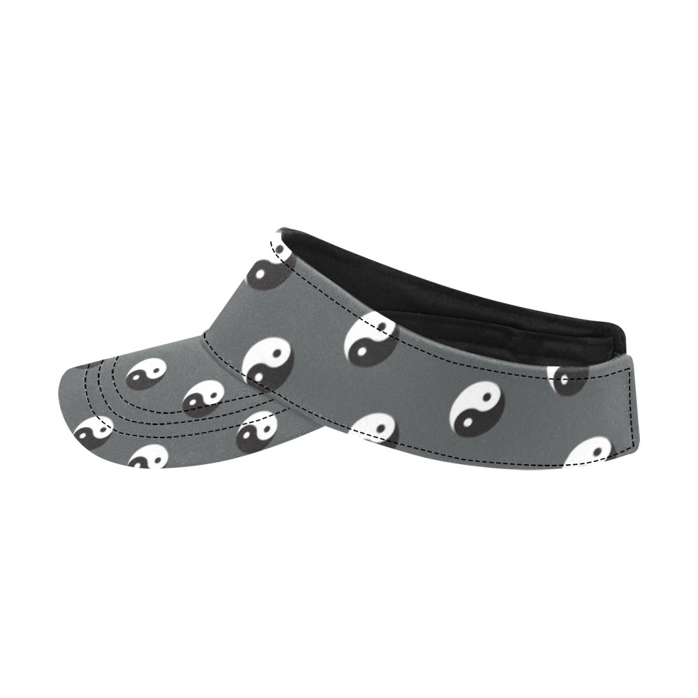 Yin Yang Print Design LKS303 Unisex Sun Visor