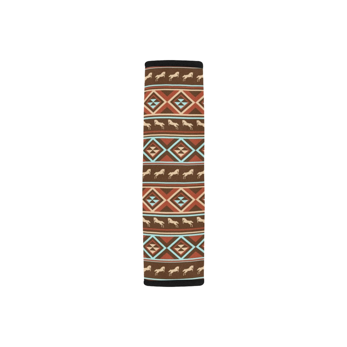 Western Horse Pattern Print LKS301 Car Seat Belt Cover