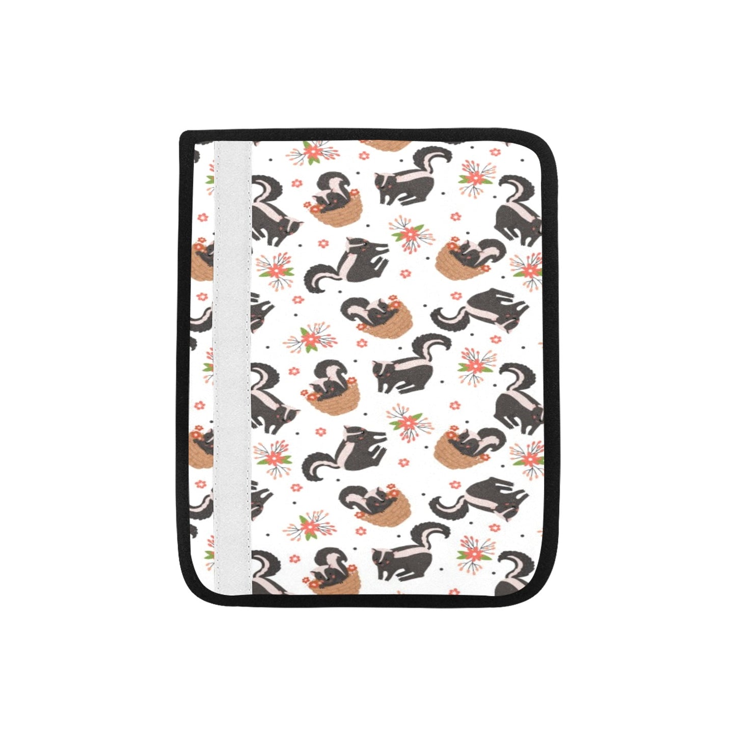 Skunk Print Design LKS304 Car Seat Belt Cover