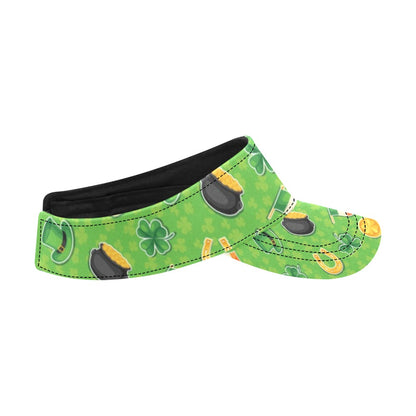Shamrock Saint Patrick's Day Print Design LKS302 Unisex Sun Visor