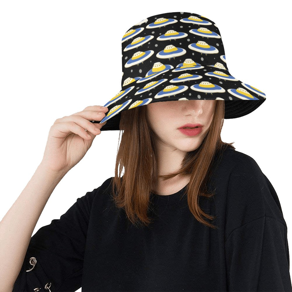 UFO Print Design LKS303 Unisex Bucket Hat