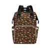 Safari Animal Print Design LKS301 Diaper Bag Backpack