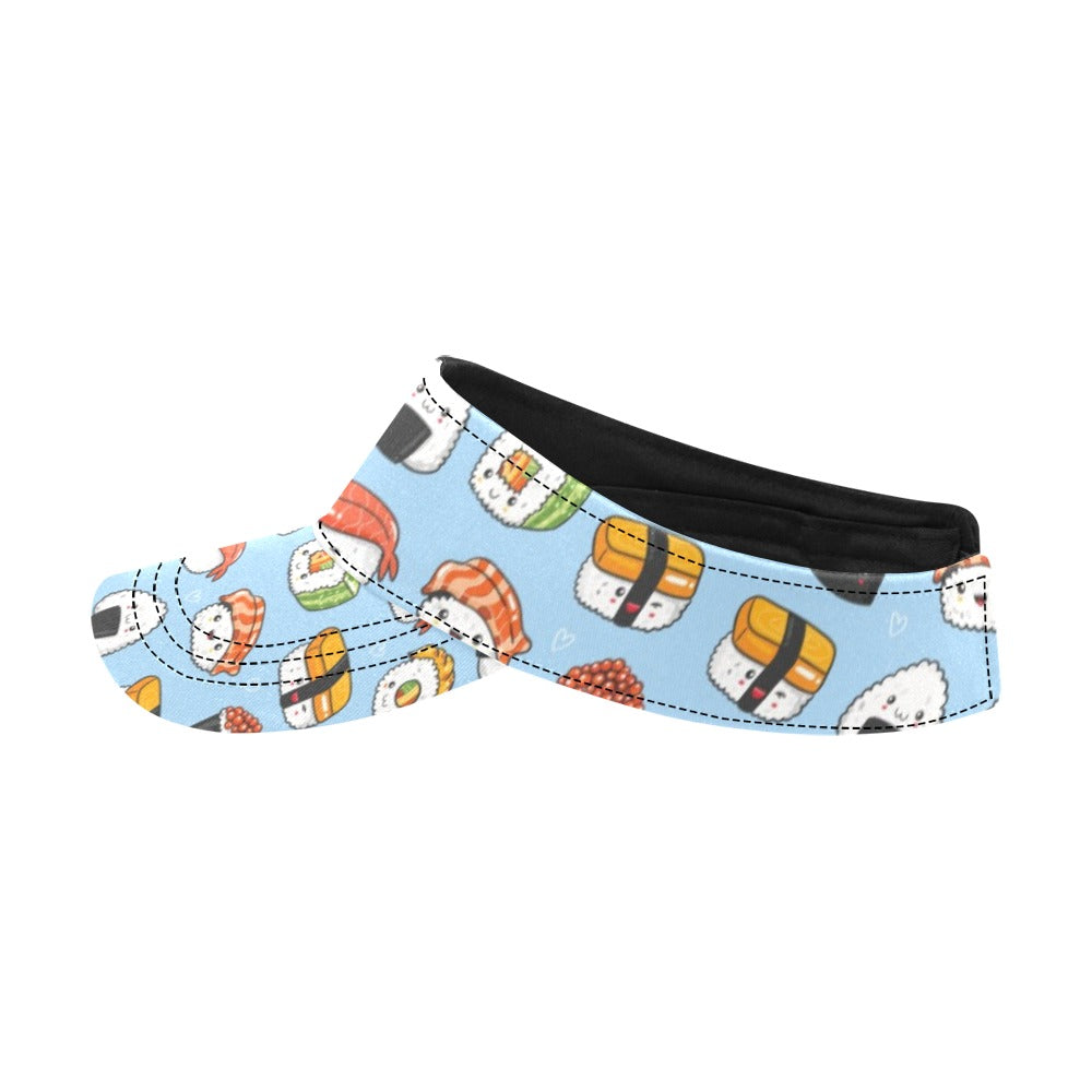 Sushi Print Design LKS303 Unisex Sun Visor
