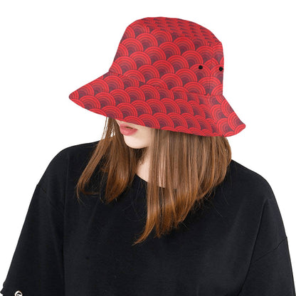 Scales Print Design LKS403 Unisex Bucket Hat