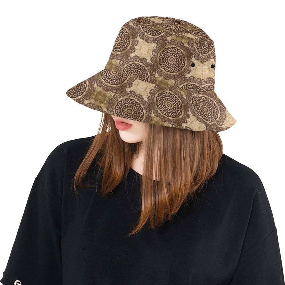 Ancient Greek Symbol Print Design LKS309 Unisex Bucket Hat