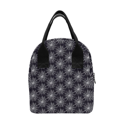 Spider Web Print Design LKS303 Insulated Lunch Bag