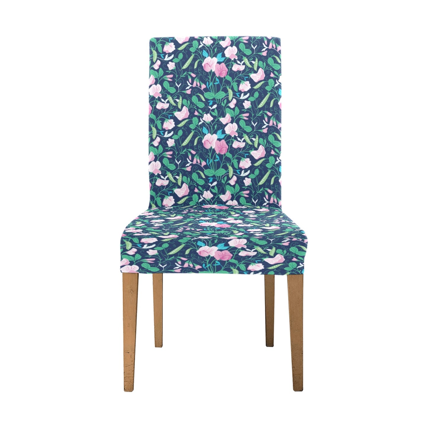 Sweet Pea Print Design LKS303 Dining Chair Slipcover