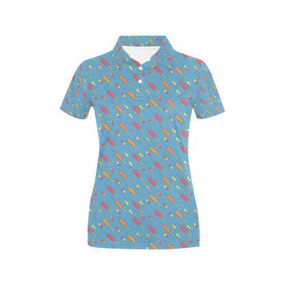 Phlebotomist Medical Pattern Women's Polo Shirt