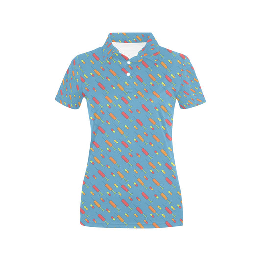 Phlebotomist Medical Pattern Women's Polo Shirt