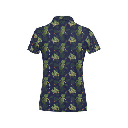 Boa Pattern Print Design 02 Women's Polo Shirt