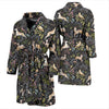 Deer Floral Jungle Men Bath Robe-JTAMIGO.COM