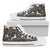 Deer Floral Jungle Women High Top Shoes