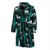 Deer Jungle Print Pattern Men Bath Robe-JTAMIGO.COM