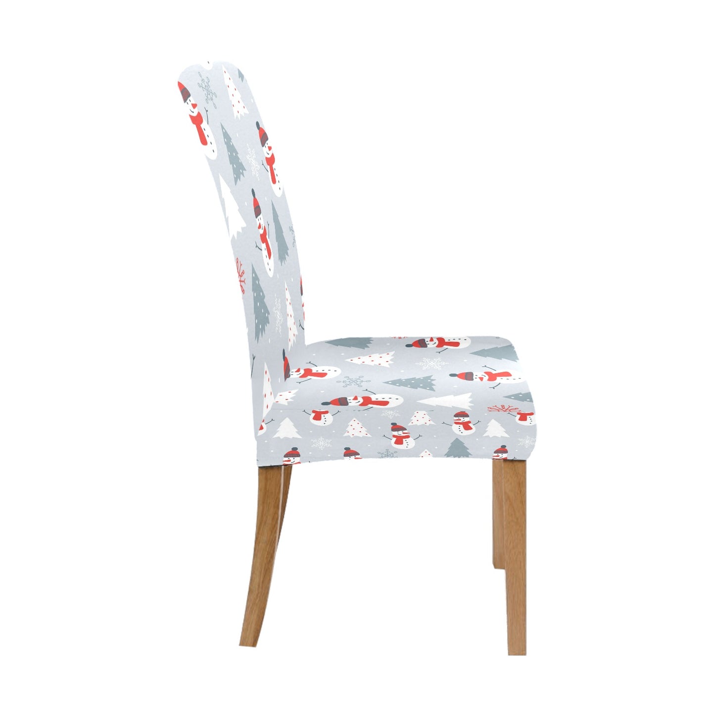 Snowman Print Design LKS302 Dining Chair Slipcover