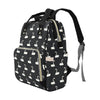 Swan Print Design LKS401 Diaper Bag Backpack