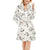 Skydiver Print Design LKS301 Women's Fleece Robe