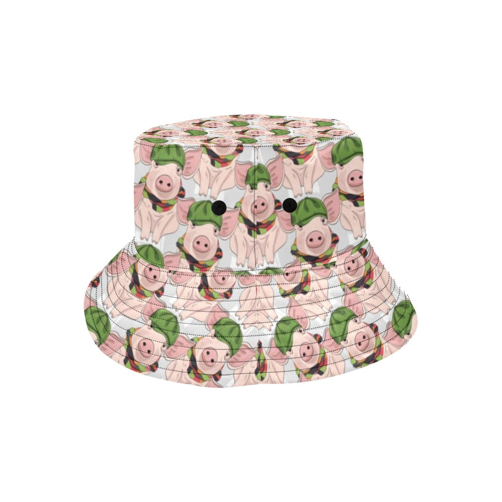 Pig Print Design LKS403 Unisex Bucket Hat