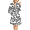 Samoan Pattern Print Design LKS302 Women's Fleece Robe