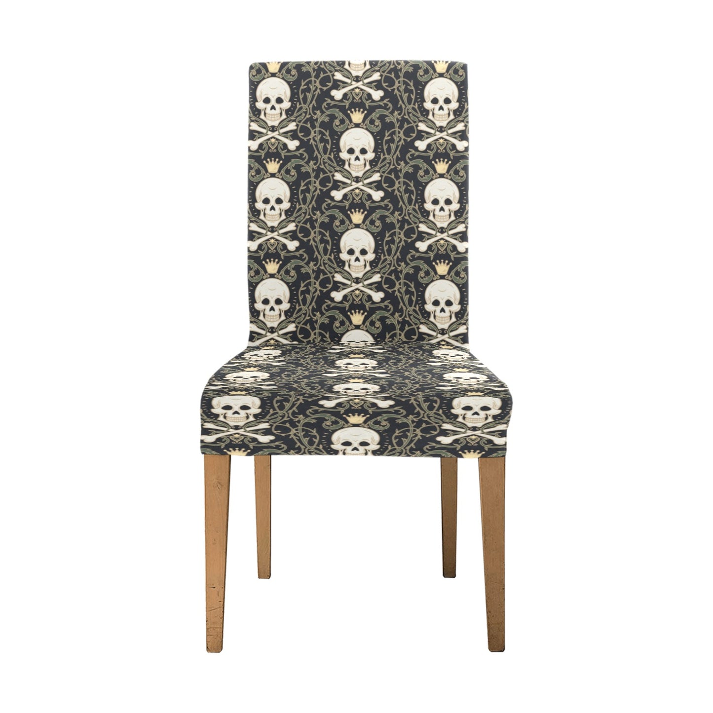 Skull King Print Design LKS307 Dining Chair Slipcover