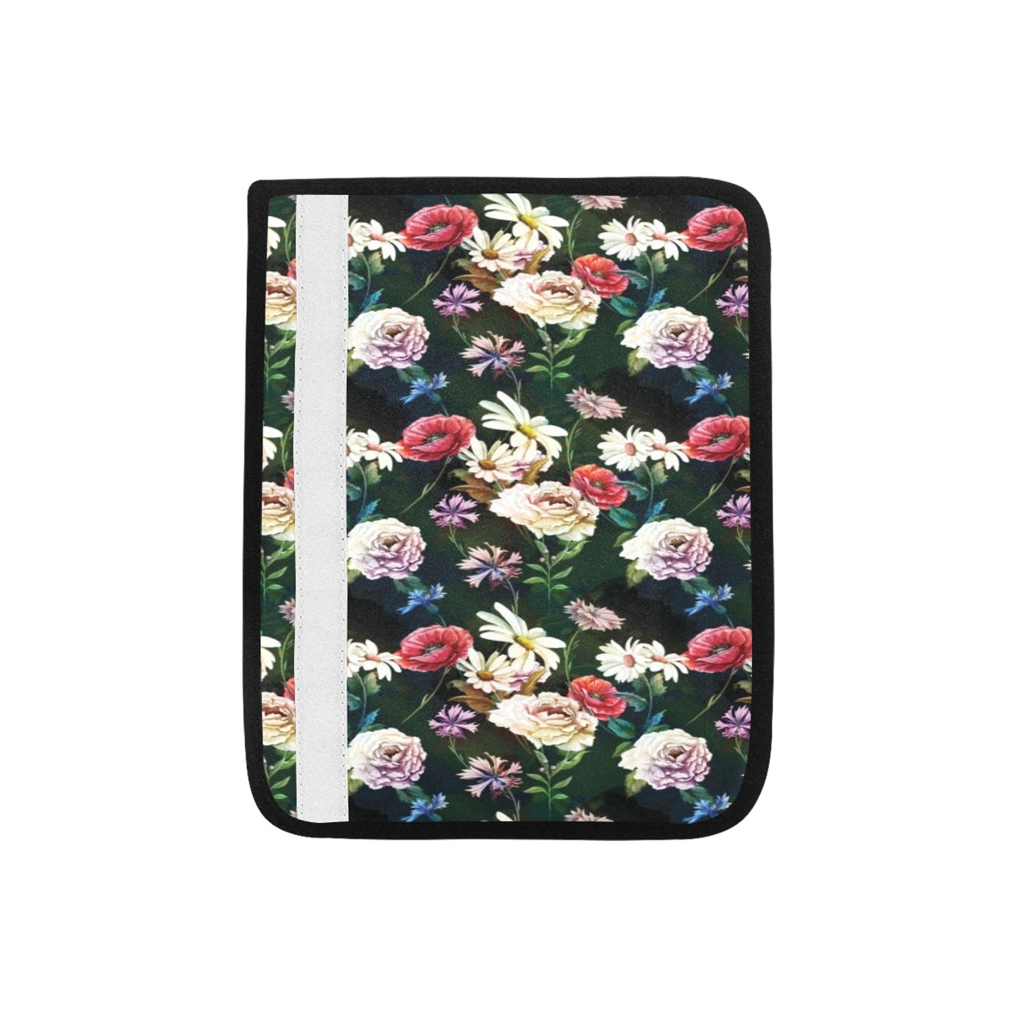 Summer Floral Print Design LKS303 Car Seat Belt Cover