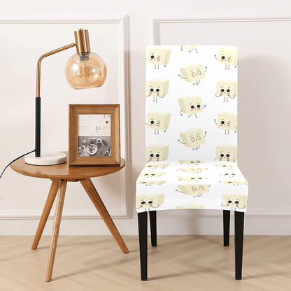 Tofu Print Design LKS301 Dining Chair Slipcover