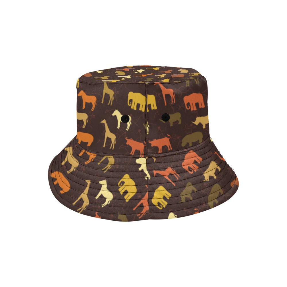 Safari Animal Print Design LKS301 Unisex Bucket Hat