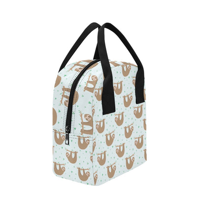 Sloth Print Design LKS308 Insulated Lunch Bag