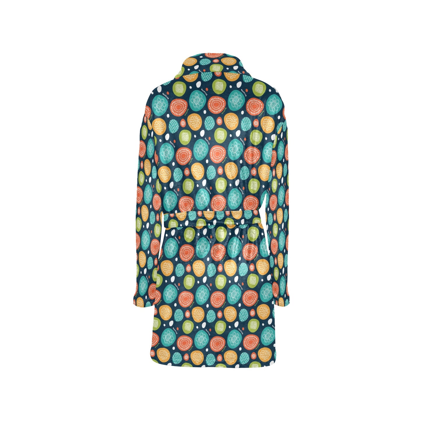 Swedish Themed Design Women's Fleece Robe