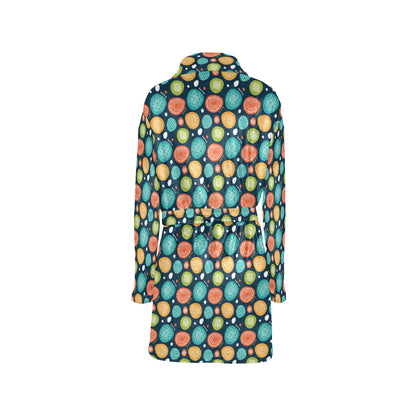 Swedish Themed Design Women's Fleece Robe