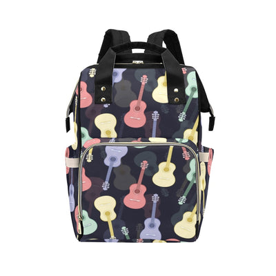 Acoustic Guitar Print Design LKS401 Diaper Bag Backpack