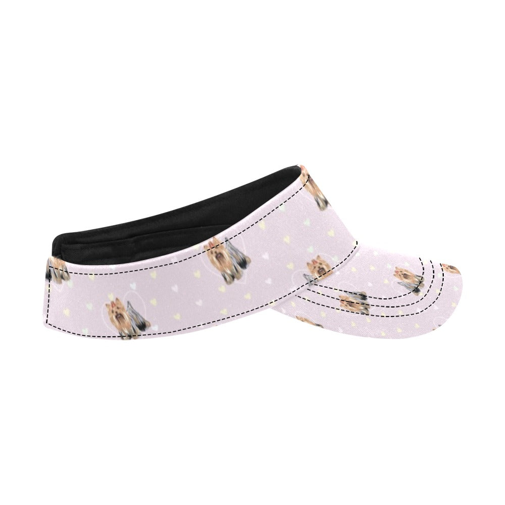 Yorkshire Terriers Print Design LKS302 Unisex Sun Visor