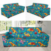 Dinosaur Cartoon Style Sofa Slipcover-JTAMIGO.COM