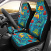 Dinosaur Cartoon Style Universal Fit Car Seat Covers