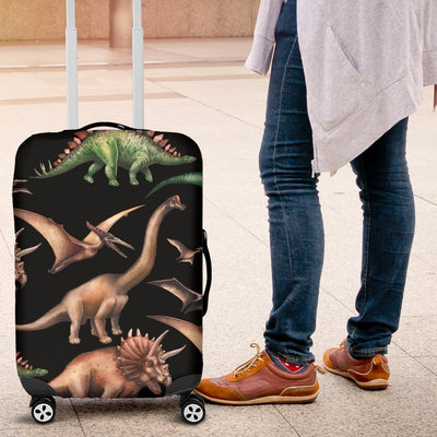 Dinosaur Print Pattern Luggage Cover Protector