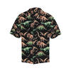 Dinosaur Print Pattern Men Aloha Hawaiian Shirt