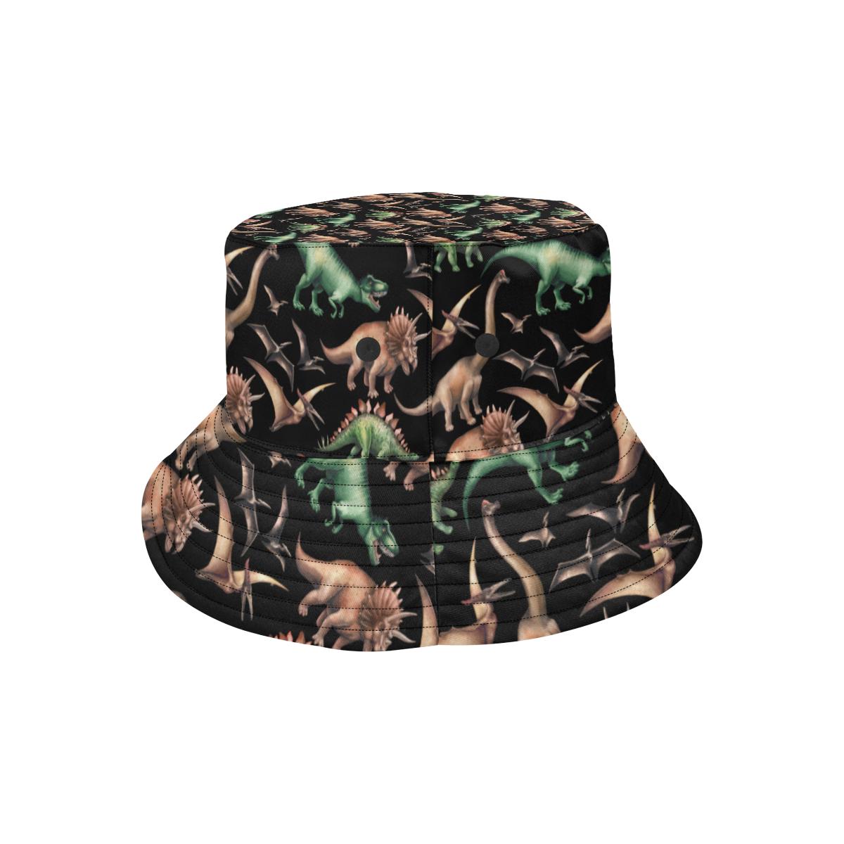 Dinosaur Print Pattern Unisex Bucket Hat