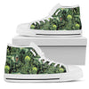 Dinosaur T Rex Print Pattern Women High Top Shoes