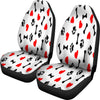 Dog Love Print Universal Fit Car Seat Covers