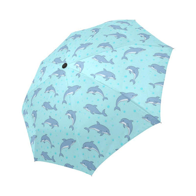 Dolphin Baby Cute Print Pattern Automatic Foldable Umbrella