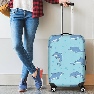 Dolphin Baby Cute Print Pattern Luggage Cover Protector
