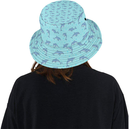 Dolphin Baby Cute Print Pattern Unisex Bucket Hat