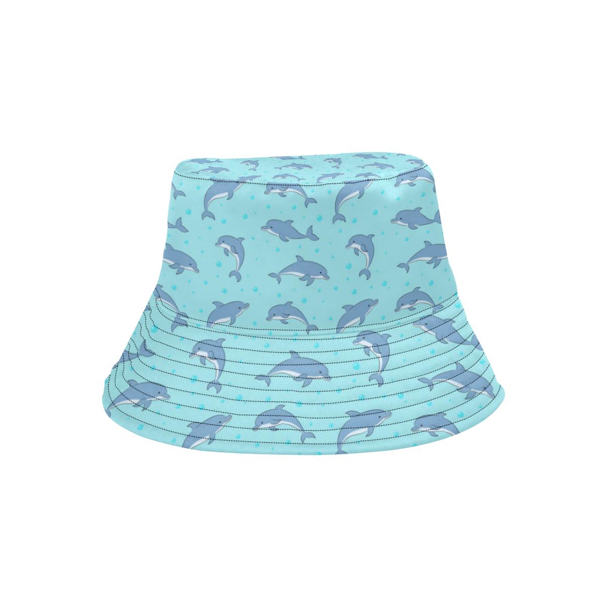 Dolphin Baby Cute Print Pattern Unisex Bucket Hat