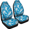 Dolphin Cute Print Pattern Universal Fit Car Seat Covers