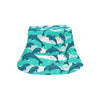 Dolphin Design Print Pattern Unisex Bucket Hat