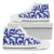 Dolphin Smile Print Pattern Women High Top Shoes