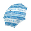Dolphin Tribal Print Pattern Automatic Foldable Umbrella